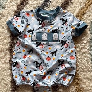 Spooky Blue Kids One Piece